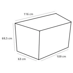Cabanon Kunststof Disselbak -Professionele winkel voor kampeerartikelen 100038 000 03 3