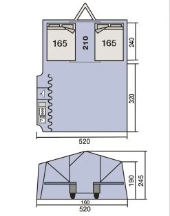 Jamet Arizona Vouwwagen 2023 21 Jamet Arizona Vouwwagen 2023 -Professionele winkel voor kampeerartikelen 100159 000 10 2