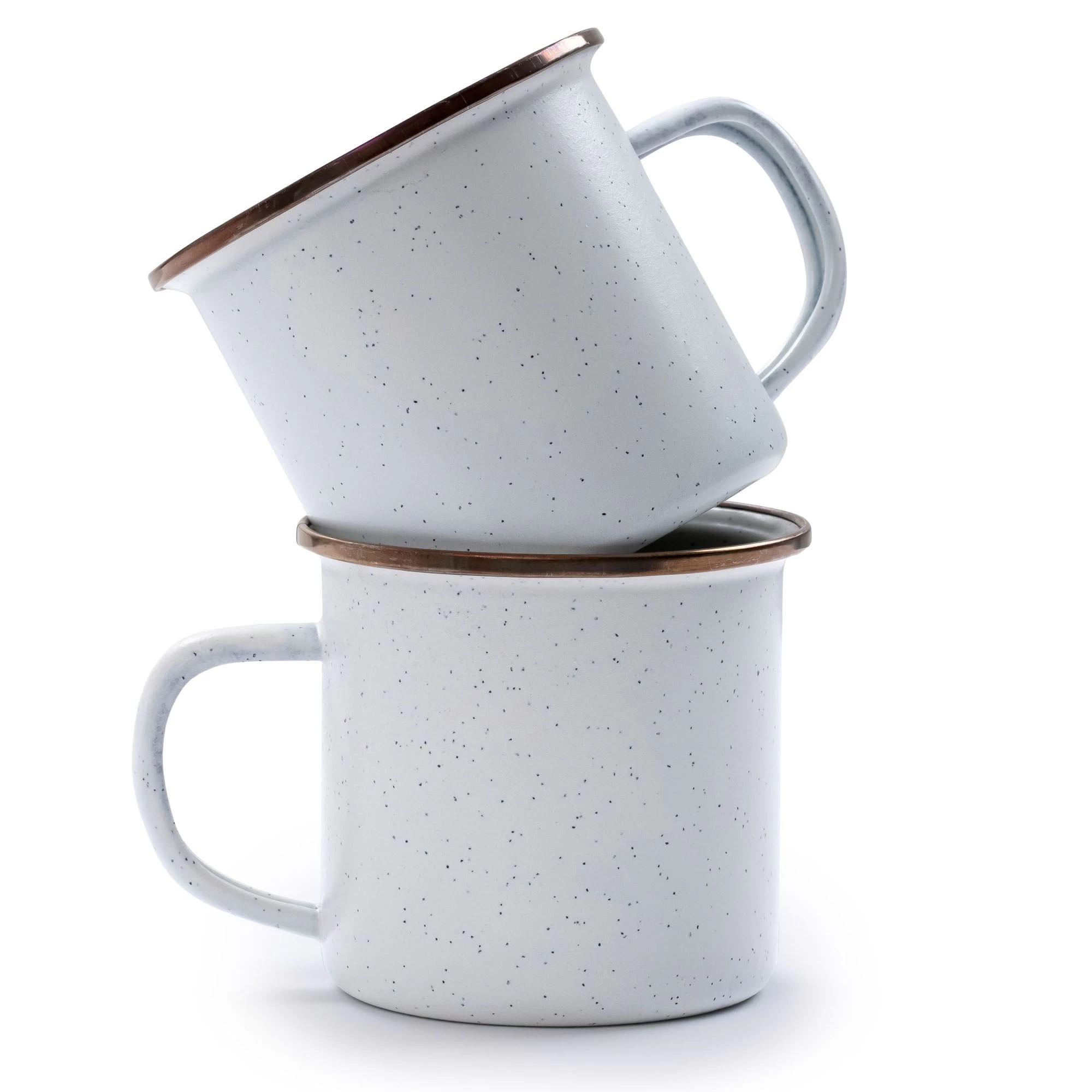 Barebones Emaille Mok 473 Ml Eggshell 2-pack 3 Barebones Emaille Mok 473 Ml Eggshell 2-pack