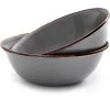 Barebones Emaille Schaal Grey 2-pack