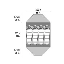 MSR Elixir 4 Lichtgewicht Koepeltent -Professionele winkel voor kampeerartikelen 111826 300 03 1