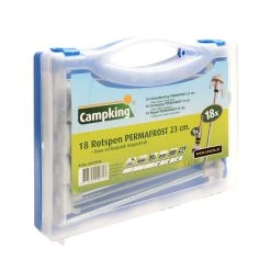 Campking Permafrost Schroefharing Kofferset 18 Stuks -Professionele winkel voor kampeerartikelen 112242 900 08