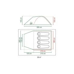 Coleman Kobuk Valley 4 Koepeltent 7 Coleman Kobuk Valley 4 Koepeltent -Professionele winkel voor kampeerartikelen 112325 300 03 1