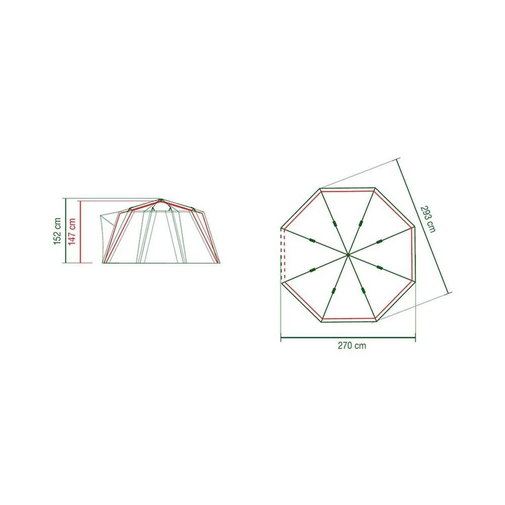 Coleman OctaGo Koepeltent 7 Coleman OctaGo Koepeltent - Afbeelding 5
