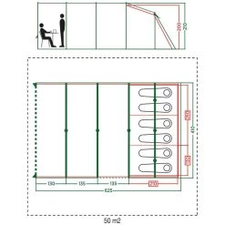 Coleman Aspen 6L Tunneltent -Professionele winkel voor kampeerartikelen 112336 200 04 1