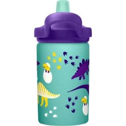 Camelbak Eddy+ Kids RVS Drinkfles 400 Ml Hatching Dinos -Professionele winkel voor kampeerartikelen 114008 505 04