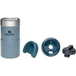 Stanley PMIThe NeverLeak Travel Thermosbeker 250 Mlhammertone Ice 5 Stanley PMIThe NeverLeak Travel Thermosbeker 250 Mlhammertone Ice -Professionele winkel voor kampeerartikelen 115005 200 02