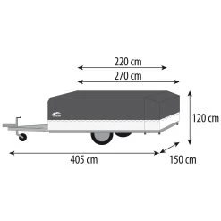 Cabanon Monaco Deluxe Vouwwagen 2023 -Professionele winkel voor kampeerartikelen 132330 180 16