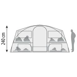 Cabanon Monaco Basic Vouwwagen 2023 -Professionele winkel voor kampeerartikelen 132331 180 15 1