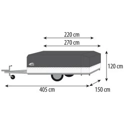 Cabanon Monaco Basic Vouwwagen 2023 -Professionele winkel voor kampeerartikelen 132331 180 16 1