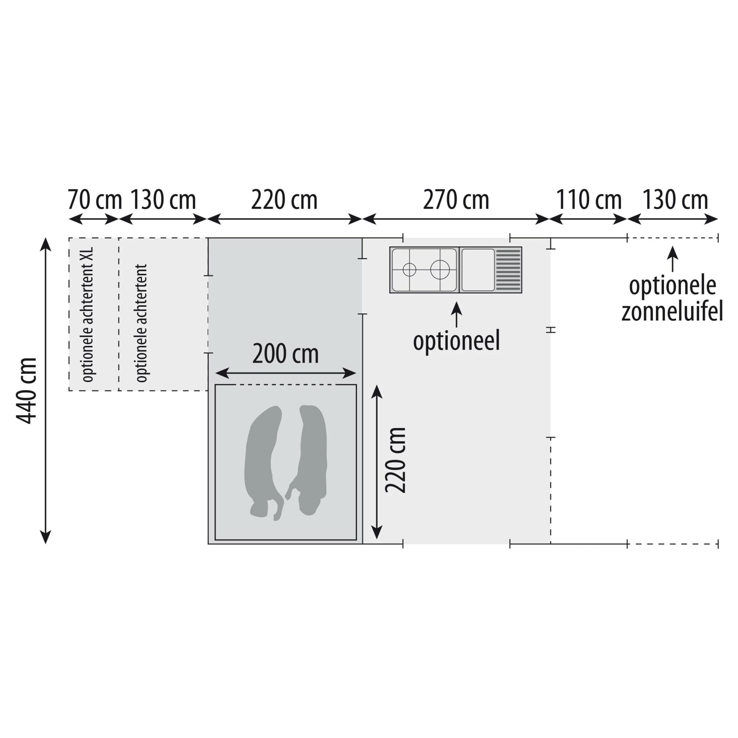 Cabanon Malawi 2.0 Royale Deluxe Vouwwagen 2023 20 Cabanon Malawi 2.0 Royale Deluxe Vouwwagen 2023 - Afbeelding 18