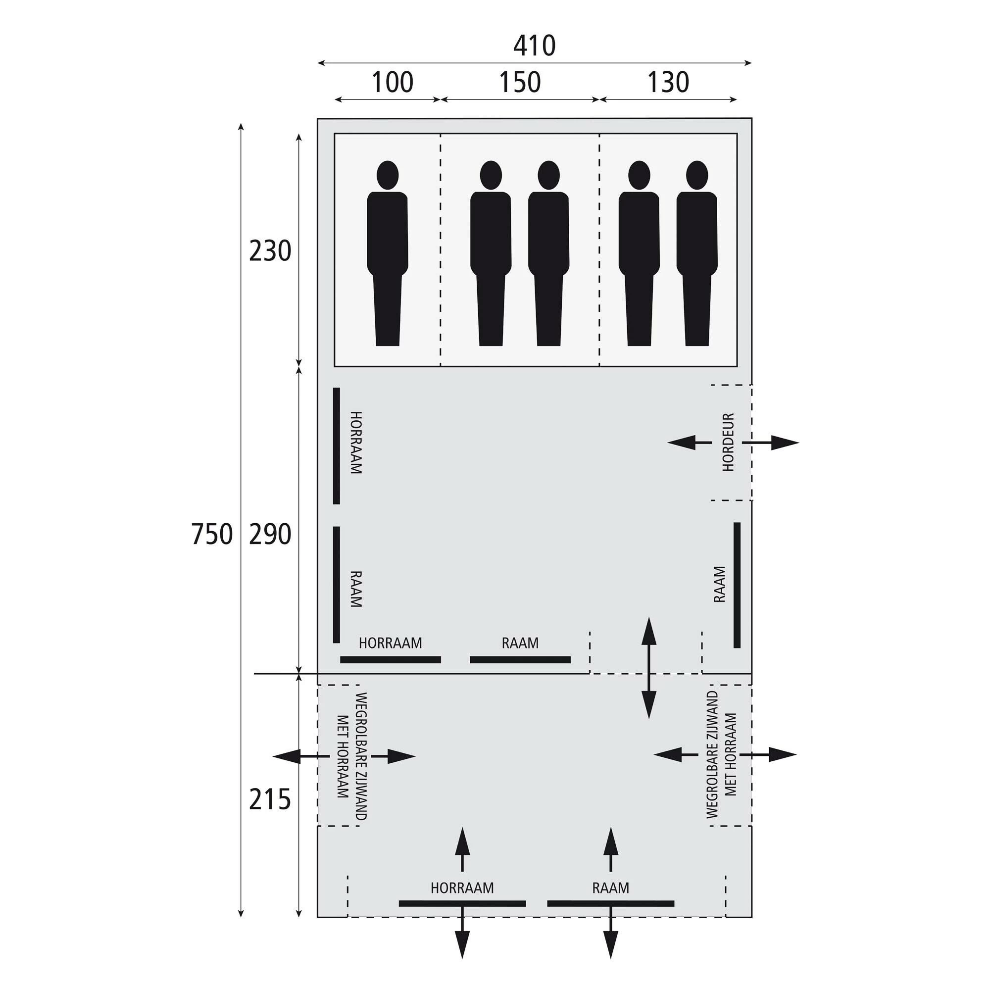 Bardani Airspace 410 TC Opblaasbare Tent 2023 11 Bardani Airspace 410 TC Opblaasbare Tent 2023 - Afbeelding 9