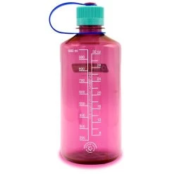 Nalgene Narrow Mouth Sustain Drinkfles 1 Liter Electric Magenta -Professionele winkel voor kampeerartikelen 142328 730 02