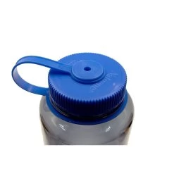 Nalgene Wide Mouth Sustain Drinkfles 1 Liter Gray -Professionele winkel voor kampeerartikelen 142345 900 03