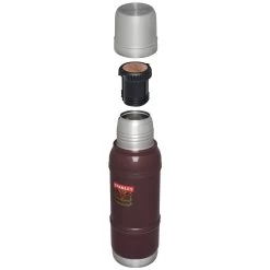 Stanley PMIMilestones Thermosfles 1 Liter Garnet Gloss -Professionele winkel voor kampeerartikelen 145685 600 03