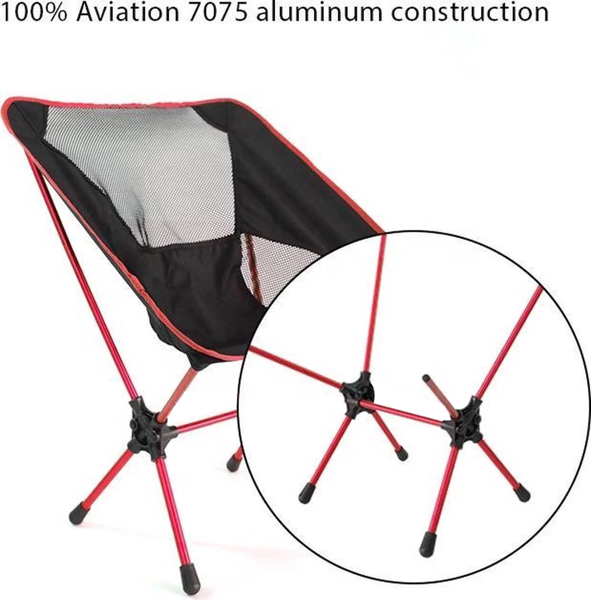 Lopoleis® Campingstoel – Campingstoel Opvouwbaar – Visstoel – Vouwstoel – Strandstoel – Inklapbaar – Lichtgewicht – Outdoor Stoel 4 Lopoleis® Campingstoel – Campingstoel Opvouwbaar – Visstoel – Vouwstoel – Strandstoel – Inklapbaar – Lichtgewicht – Outdoor Stoel - Afbeelding 2