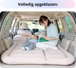 Opblaasbaar Auto Matras - Auto Luchtbed Zwart - Achterbank En Achterbak - Tweepersoons 3-in-1 Universeel Automatras - Inclusief Elektrische Pomp En Accessoires - Kampeer Luchtbed Voor Reizen -Professionele winkel voor kampeerartikelen 1200x1076
