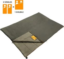 Dutch Mountains Slaapzak Vlieland XL - Grote Katoenen 210 X 80cm Lichtgewicht - Incl. Tasje En Tochtstrip -Comfortzone: 5-8 Graden- -Professionele winkel voor kampeerartikelen 1200x1116