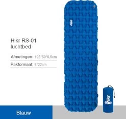 Hikr® Luchtbed - Slaapmat - Opblaasbaar Matras - Lichtgewicht - Outdoor - Camping - Hiking & Wandelen -Professionele winkel voor kampeerartikelen 1200x1138