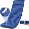Hikr® Slaapmat 10cm+ Dikte - Comfortabel Luchtmatras - Zelfopblazend Met De Voet - TPU+40D Nylon - Slaapmatje Eenpersoons En Uit Te Breiden Tot Tweepersoons - Slaapmat Met Ingebouwde Pomp -Professionele winkel voor kampeerartikelen 1200x1186