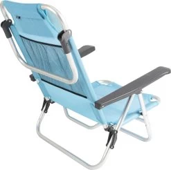 Bo-Camp Beach Chair - Monaco - Aluminium - Blauw -Professionele winkel voor kampeerartikelen 1200x1196 2