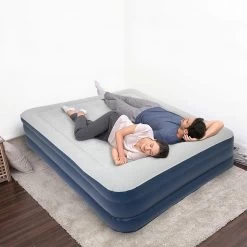 LifeGoods Luchtbed - 2 Persoons - Met Ingebouwde Pomp - Incl. Draagtas En Reparatiekit -Professionele winkel voor kampeerartikelen 1200x1200 41