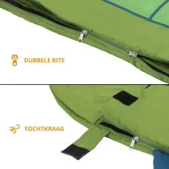 Dutch Mountains Kinderslaapzak Nijlpaard - 170 X 70cm Polyester - Zacht Lichtgewicht – Opberghoes -Professionele winkel voor kampeerartikelen 1200x1200 8