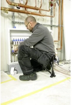 Walkstool - 3-Poots Krukje - Comfort 55 Cm - Verstelbaar - Zwart -Professionele winkel voor kampeerartikelen 824x1200