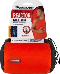 Sea To Summit - Reactor Extreme Thermolite® Mummy Liner - Lakenzak - Extra Verwarmend - Rood -Professionele winkel voor kampeerartikelen 970x1200